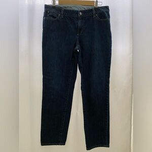 Talbots Boyfriend Jeans Women’s Size 10P  Blue Denim